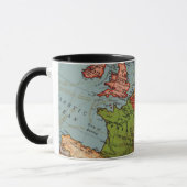 Mug Carte de l'Europe tôt (Gauche)
