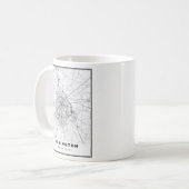 Mug Carte de Lexington (Devant gauche)
