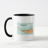 Mug Carte de l'île (Gauche)