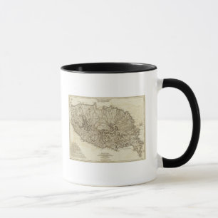 Mug Carte de l'île de la Grenade