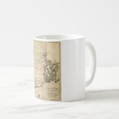 Mug Carte de l'île Rhode par Carl Ernst Bohn (1797) (Devant droit)