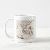 Mug Carte de l'Inde et des Indes est (Gauche)