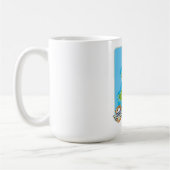 Mug carte de l'iona ecosse (Gauche)