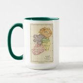 Mug Carte de l'Irlande (Gauche)