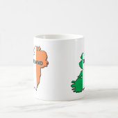 Mug Carte de l'Irlande (Centre)