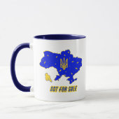Mug Carte de l'Ukraine (Gauche)