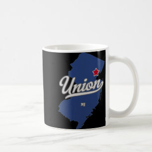 Mug Carte de l'Union du New Jersey Nj