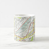 Mug Carte de Manchester (Centre)