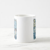 Mug Carte de navigation nautique vintage compas (Centre)