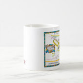 Mug Carte de New Amsterdam, 1661 (Centre)