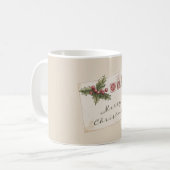 Mug Carte de Noël (Devant gauche)