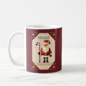 Mug Carte de Noël du Père Noël avec Sucre de canne (Gauche)