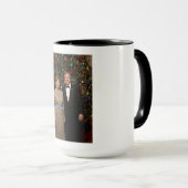 Mug Carte de Noël du président américain George Bush (Devant droit)