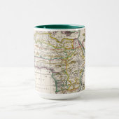Mug Carte de nova Afrique de l'Afrique | (Centre)