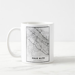 Mug Carte de Palo Alto
