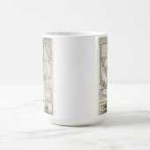 Mug Carte de parc de Greenwich (Centre)