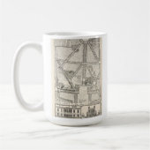 Mug Carte de parc de Greenwich (Gauche)