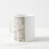 Mug Carte de parc de Greenwich (Devant gauche)