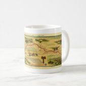 Mug Carte de Pony Express par William Henry Jackson (Devant droit)