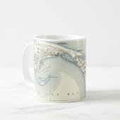 Mug Carte de Provincetown Cape Cod le Massachusetts (Devant gauche)