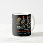 Mug Carte de remerciement plate (Devant droit)