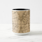 Mug Carte de Robinson Crusoe du monde (Centre)