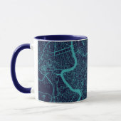 Mug Carte de Rome (Gauche)