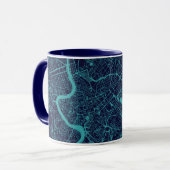 Mug Carte de Rome (Devant gauche)