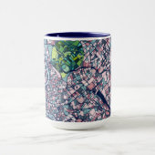 Mug Carte de Rome Italie (Centre)