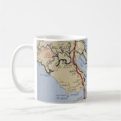 Mug Carte de Sausalito Mill Valley (Gauche)