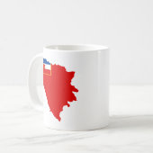 Mug Carte de SR Bosnie-Herzégovine 1945 (Devant gauche)