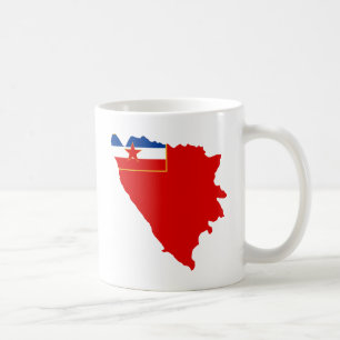 Mug Carte de SR Bosnie-Herzégovine 1945