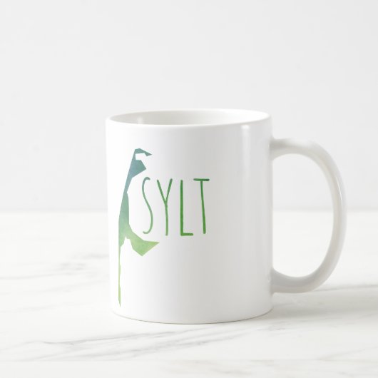 Mug Carte de Sylt (Droite)