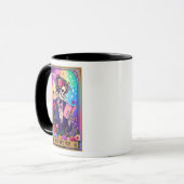 Mug Carte de tarot amusante/Fête des mères/Maman mère  (Devant gauche)