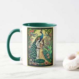Mug Carte de tarot Art Nouveau, Les Amants