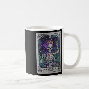 Mug Carte de tarot de la reine squelette Halloween got
