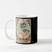 Mug Carte de tarot de maman de softball squelette Hall (Gauche)