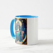 Mug Carte de tarot, la Grande Prêtresse 2 (Devant gauche)