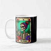 Mug Carte de tarot Le squelette du chignon désordonné (Gauche)