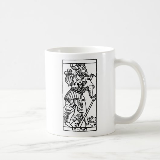 Mug Carte de tarot : L'imbécile (Droite)