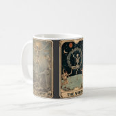 Mug Carte de tarot Skelton (Devant gauche)