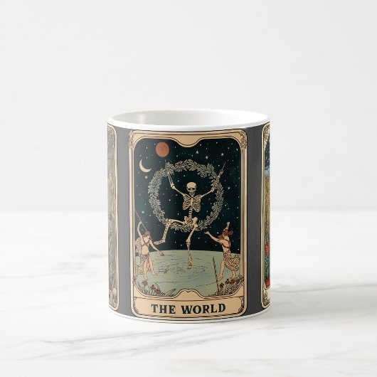 Mug Carte de tarot Skelton