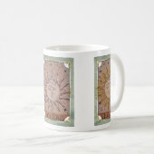 Mug Carte de tarot vintage Soleil & Lune céleste (Devant droit)