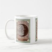 Mug Carte de tarot vintage Soleil & Lune céleste (Gauche)