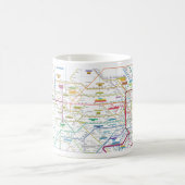 Mug Carte de Tokyo (Centre)