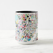 Mug Carte de Tokyo Japon (Centre)