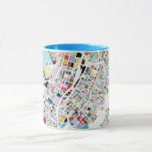 Mug Carte de Tokyo Japon (Centre)