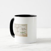 Mug Carte de transport de Londres, c.1915 (Devant gauche)