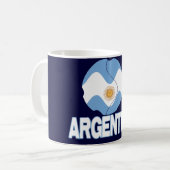 Mug carte de travail 3000 de l'Argentine (Devant gauche)