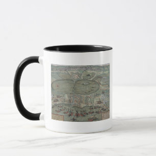 Mug Carte de Tunis, de "Civitates Orbis Terrarum" par
